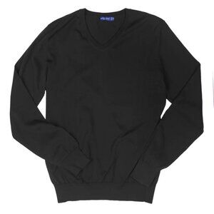 Proper Sport Black V-Neck Sweater